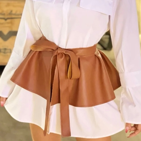 FAUX LEATHER WAIST BELT!! - Picture 6 of 7